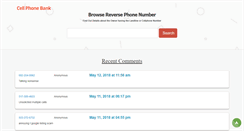 Desktop Screenshot of cellphonebank.org